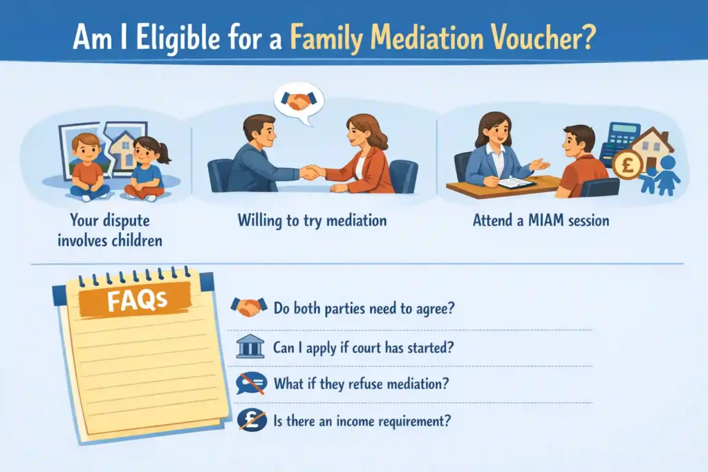 Am I Eligible for a Family Mediation Voucher Warrington?