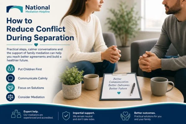 Reduce Conflict During Separation Warrington