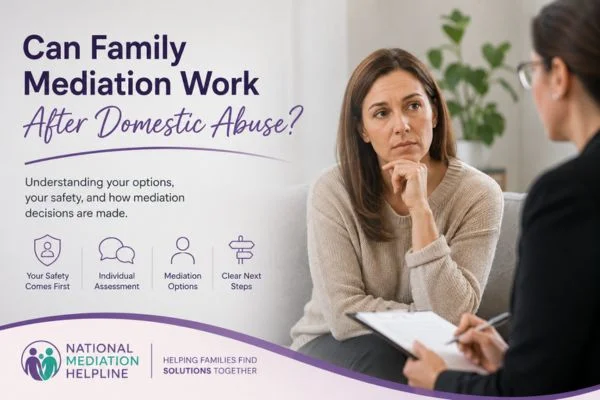 Can Family Mediation Warrington Work After Domestic Abuse?